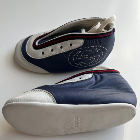NEW with tags GUCCI shoes unisex toddler 19 size - Picture 11 of 16